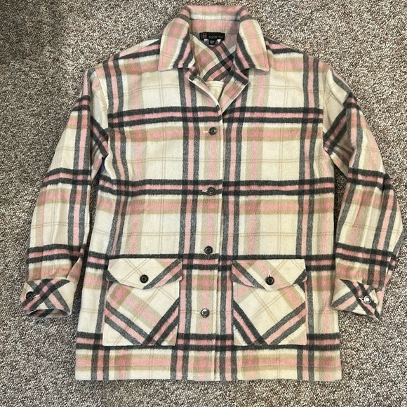 Carré Noir plaid shacket size small - Picture 1 of 7